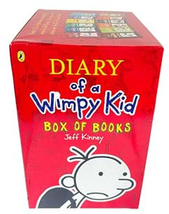 Diary of a Wimpy Kid Box Set Collection - 12 Books NEW By Jeff Kinney