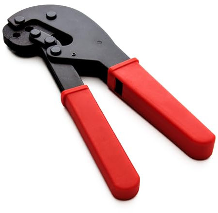 PremiumX PX-106C Crimpzange SAT Crimpwerkzeug für Antennen Koaxialkabel F-Stecker Presszange Crimping-Tool