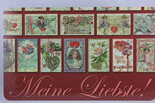 Blümchen - 51382 - Frühstücksbrettchen, Meine Liebste!, Resopal, 14,5cm x 23,5cm