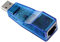 Heaviesk Adaptador de Tarjeta de Red USB a Ethernet RJ45 de LAN Externo Unidad Libre 10 / 100Mbps para PC portátil Adaptador de LAN de Tarjeta de Red Externa
