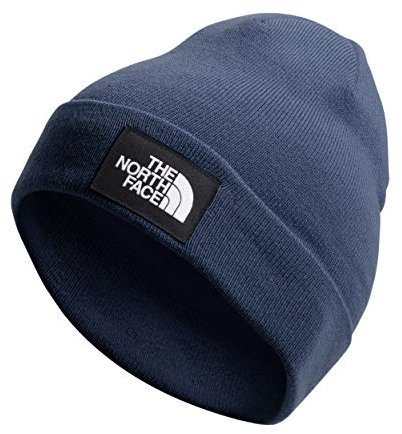 North Face Dock Worker Recycled Beanie Mütze Unisex Erwachsene Marineblau