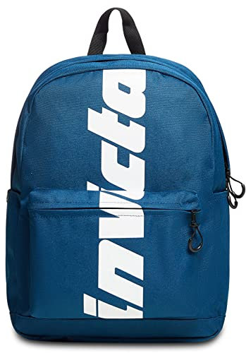 Carlson Backpack GRS INVICTA LOGOGRS, blau, Taglia Unica, Lässig
