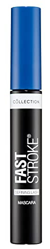 Collection Cosmetics Fast Stroke Defining Lash Mascara, Volumizing and Curling, 9 ml, Blau