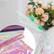 QUCUMER 10 Blätter Zellophanfolie Regenbogen Klares Cellophan 50 * 50cm Geschenkfolie Schillerndes Filmpapier Lrisierend Folie Kristall Papier Transparentpapier für Blumenstrauß Süßigkeitenpaket