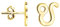 SOFIA MILANI - Damen Ohrringe 925 Silber - vergoldet/golden - Löwe Sternzeichen Ohrstecker - E2147