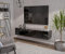 HAJDUK FURNITURE Modularer TV Schrank Schwarz Hochglanz - 180 x 35 x 40 cm - Lowboard - Wandmontierte Modernes TV-Board - Wohnzimmer Möbel - Push-to-Open-System - Hängeschrank - 2 Module