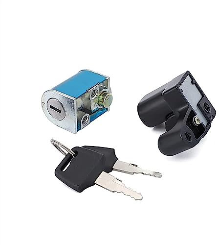 BIVITA Motorrad-Zündschalter Kompatibel Mit Shadow Für Aero 750 ACE 750 VT750C VT750CD VT750CE Zündschlüsselschalter Fass Gastank Verriegelungskappen-Schloss-Set