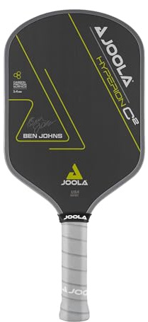 JOOLA Ben Johns Hyperion C2 - Paleta de Pickleball con Forma de hiperión aerodinámica con tecnología de Superficie cargada de The Ben Johns Perseus, Raqueta de Pickleball equilibrada con Pop & Power,
