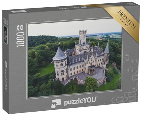 Puzzle 1000 Teile XXL „Schloss Marienburg, gotisches Bauwerk in Niedersachsen“ – aus der Puzzle-Kollektion Burgen