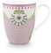 Pip Studio Lily&Lotus Henkelbecher lila 350ml