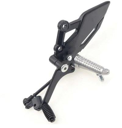 Cale-Pieds Pour KAWASAKI Pour NINJA 300/250/R Z250 Pour Z300 EX250 EX300 Moto Repose-pieds Gauche Levier Changement Vitesse Pédale Moto Repose-pieds Avant Réglables(Couleur:1pcs L Shifters)