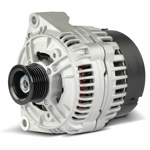 Frankberg Lichtmaschine Generator 115A im Uhrzeigersinn Kompatibel mit C-Klasse W202 C240 C280 2.4L 2.8L 1997-2000 E-Klasse T-Model S211 E500 T 5.0L 2003-2009 Replace# 00A903025A