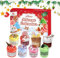 Schleim-Adventskalender 2024 | 24-Tage-Slime-Set Weihnachts-Countdown-Kalender | Weihnachts-Ton-Set-Adventskalender mit 8 Schleimen und 16 Mischungen | -Spielzeug-Adventskalender für Kinder