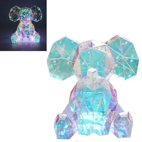 Lesser & Pavey Starlightz LED USB Elephant for Home & Living Room | Lovely Led Lights for Home Decor & Night Light | Ideal Led Lights for Bedroom & Table | Durable for Daily Use