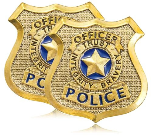 FEQDWOX 2 pièces insignes de jouets insignes de mode de fête accessoires de vêtements accessoires de fête à thème de carnaval