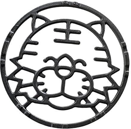 GREENADSCAPE Wok Stand for Gas Stove Anti-Slip Cast Iron Base Universal 4-Prong Design for Small to Medium Pots for Home Cooking and Outdoor Use