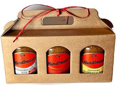 Händlmaier „Drei Gute Senfe“ im Geschenkkarton 3 x 335ml