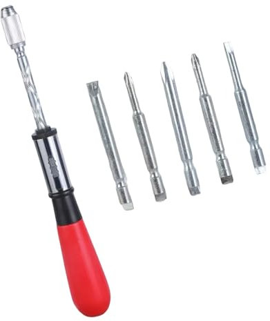 Outil de presse manuelle hélicoïdale semi-automatique Tournevis Multi Bit Outil multifonction