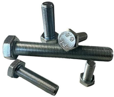 Sechskantschraube Feingewinde DIN 961 8.8, M8 M10 M12 M14 M16 M18 M20, galv. verzinkt, Länge 20-100 mm (M 14 x 1,5 x 25 mm)