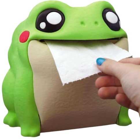 Gundhgstrr Porte-Papier Toilette Porte-Serviettes en Papier Porte-Papier Toilette Grenouille