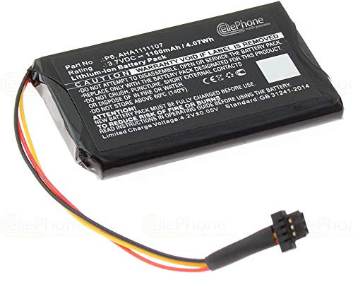 cellePhone Akku Li-Ion kompatibel mit Tomtom Go 610 - Go Essential (Ersatz für AHA1111107)