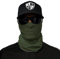 SA Fishing Face Shield Halstuch - viele verschiedene Designs - Multifunktionstuch Schutzmaske Totenkopf Schal Gesichtsmaske Sturmhaube Bandana Ski Motorrad - Tactical Faceshield Green