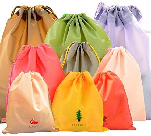 LZYMSZ Vakuumspeicher-Taschen Oben Raum-Retter, Kompressions-Reise-Aufbewahrungsbeutel, wasserdichte Kleidungsbeutel, Schmutzige (9-Color)