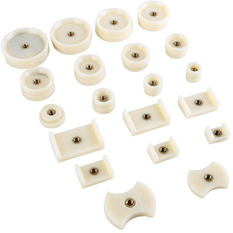 MMOBIEL Professionelles 20-teiliges Nylon-Schneideisen-Set für Uhrmacher, Uhrmacher, passend für Jede Größe, Gehäuseschließer