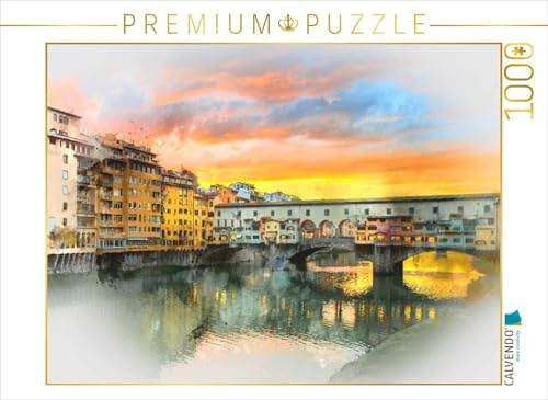 CALVENDO Puzzle EIN Motiv aus dem Kalender Florenz Hauptstadt der Toskana | 1000 Teile Lege-Größe 64 x 48 cm Foto-Puzzle für glückliche Stunden