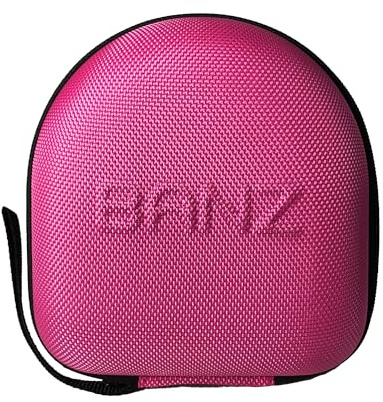 BANZ Fall Harter eva erstklassiger Schutz für Baby earmuffs und Kopfhörer Rosa