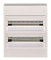Coffret vega largeur 18 modules hauteur 2 rangées