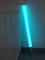 Lichtidee Led Leuchtstab matt Softton türkis Dekostab GL mit weißem Kabel und Schalter 60cm IP20 230 Volt