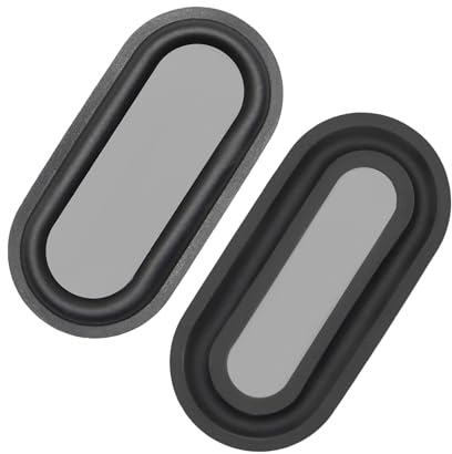 Fielect 1pcs 121x58mm DIY Bass Speaker Low-Frequency Radiator Vibration Plate Passive Woofer
