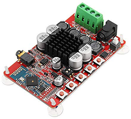 Fasizi TDA7492 2 x 50 Watt Dual Channel Amplifier Wireless Digital Bluetooth 4.0 CSR8635 Audio Receiver Amplifier Board
