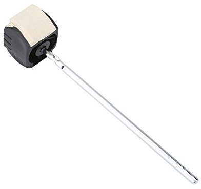 Mazo Pedal Tambor, Batidor Tambor Fieltro Martillo Kit Electrónico Conjunto Cabezal Redondo Mango Pieza Repuesto Bombo Instrumento Maza Percusión Pie Banda Conservatorio Concierto Amante Práctico