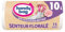 Handy Bag - Sacs poubelle salle de bains à poignées coulissantes senteur florale 10L x 15 sacs - Adapté aux petites poubelles - Étanchéité maximale - Fond anti-fuite - 100% plastique recyclé