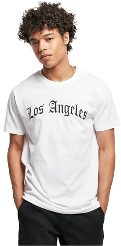 Mister Tee Herren Los Angeles Wording Tee