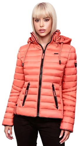 Navahoo Damen Jacke Steppjacke Übergangsjacke gesteppt Stepp Frühjahr B650