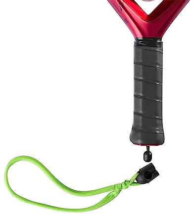 Wilson Cordon de Poignet pour Raquette de Padel, Double Braid Cinch Zipcord, Double Tresse, Interchangeable, Vert