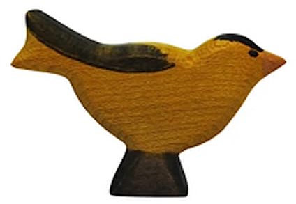 HolzWald - 4089 - Vögel, Stieglitz, Holz, Handarbeit, 5,9cm x 8,7cm x 2,2cm