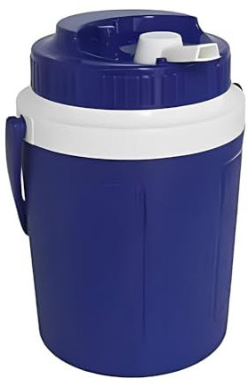PLUS HOME-Nevera Portáti Bidón Termo Azul Para Agua Fría o Caliente o Bebidas Frescas Para Jardin Terraza Playa Camping Verano.5L