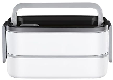 Lonchera apilable para adultos, contenedores apilables para preparación de comidas, caja de almuerzo apilable apta para lavavajillas, contenedor de almuerzo para adultos, lonchera para adultos con