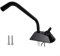 Eawfgtuw Grifo de bomba de agua, interruptor de grifo de bomba de agua eléctrica de 12 V, cubierta de silicona impermeable, grifo de agua fría con 2 tornillos para caravana, autocaravana, caravana,
