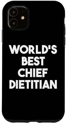 Hülle für iPhone 11 World's Best Chief Diätassistent