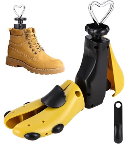 Zhufas Hormas para Zapatos, Plástico Ensanchador de Zapatos Con Calzador, Dilatador Unisex, Justable Longitud y Anchura Horma Ensanchar Zapatos, Ideales para Deportivas, Zapatos Planos.(35-42)