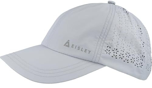 Eisley Damen Sorrent Cap mit UPF50+ / atmungsaktiv & schnell trocknend/Klettverschluss, Silber, Einheitsgröße