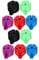 MOBUTOFU Fishing Rod Storage Rack 10pcs Soft Silicone Fishing Pole Clips Hooks Keeper for Outdoor