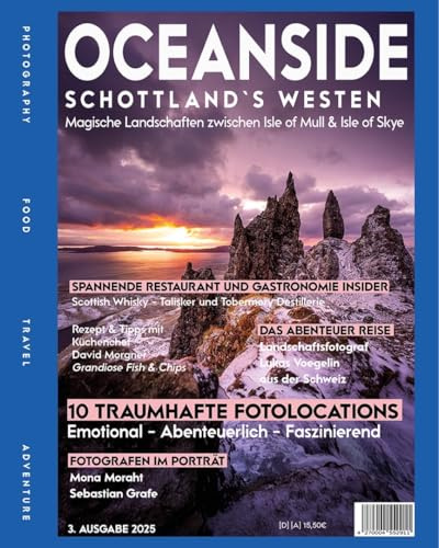 OCEANSIDE – Schottlands Westen | Fotomagazin mit spektakulären Landschaftsaufnahmen | Küsten, Highlands, Leuchttürme & Natur | Premium-Magazin für Schottland- und Fotografie-Fans