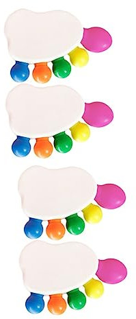 OSALADI 4 Sätze Textmarker Fluoreszenzstifte Pastellmarker Milder Farbhighlighter Plastik