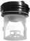 Filtro dello schermo Tappo di scarico Pompa di scarico Coperchio Filtri, compatibile con Midea, compatibile con Haier, compatibile con Little Swan, parti di ricambio for lavatrice a tamburo a rulli
